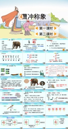部编二年级上册语文曹冲称象公开课PPT课件.pptx