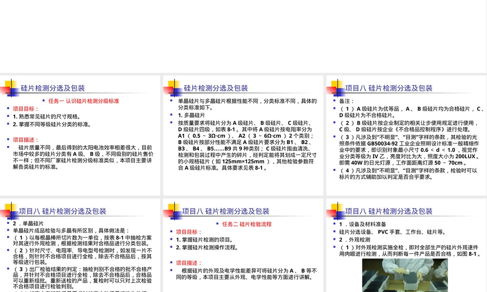 硅片检测分选与包装PPT课件 副本1.ppt