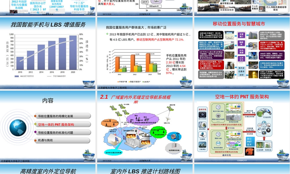 室内外位置服务产业发展机遇与挑战PPT课件.pptx