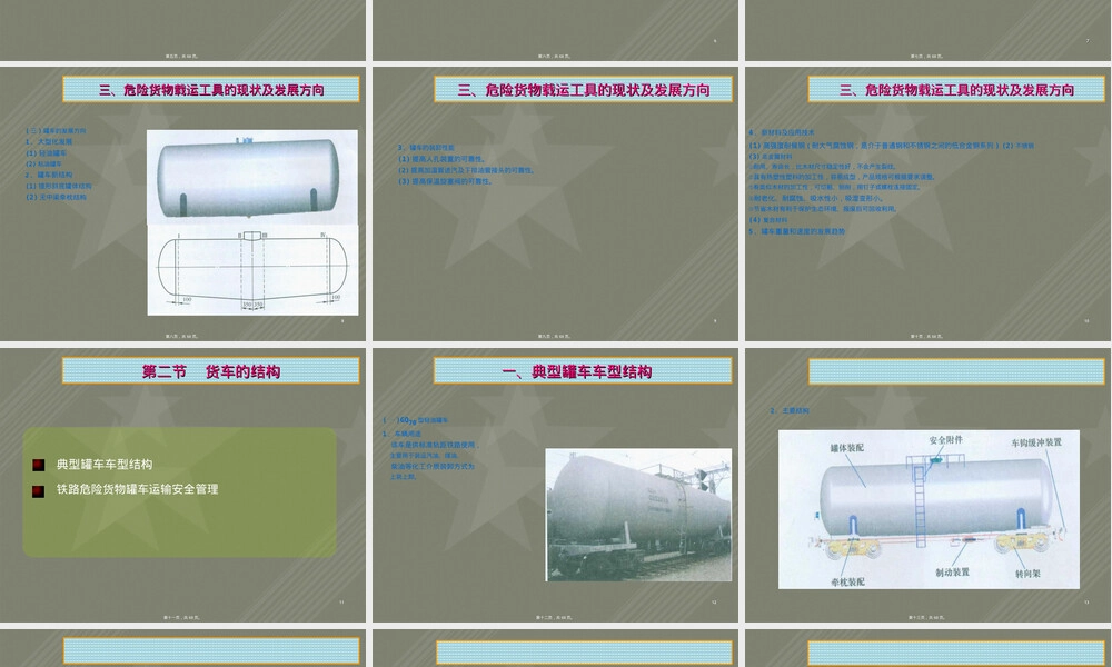 铁路危险货物运输罐车PPT课件 副本1.ppt