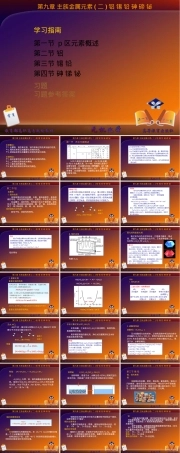 无机化学第九章主族金属元素铝锡铅砷锑铋教学PPT课件.ppt