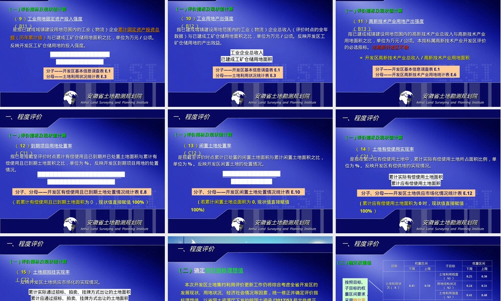 开发区土地集约利用评价PPT课件.ppt