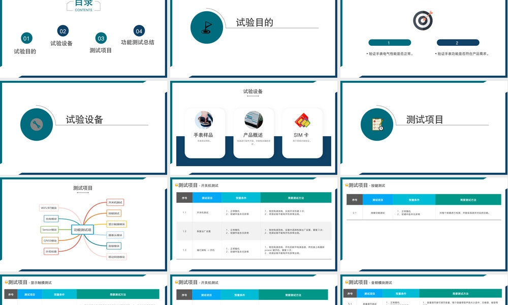 儿童手表基本功能测试方法PPT课件.pptx