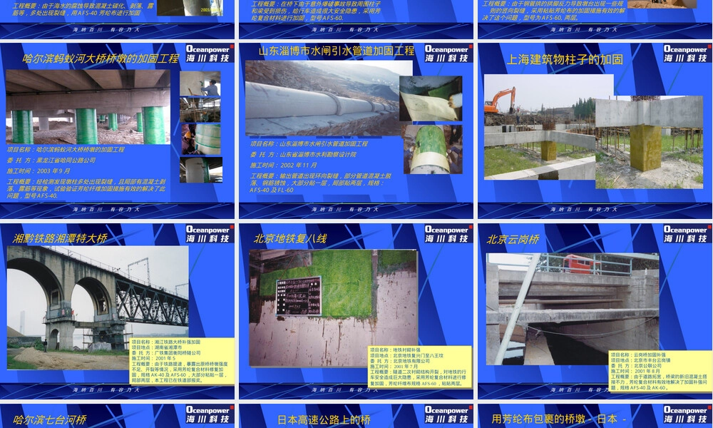 芳纶材料应用工程实例PPT课件.ppt