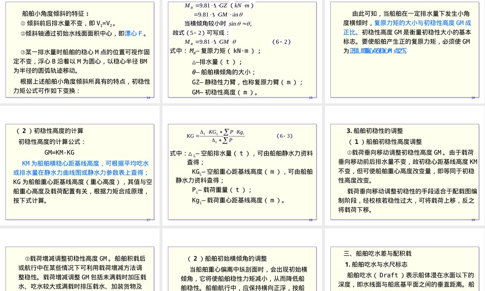 第6章船舶货物配积载教学PPT课件.ppt