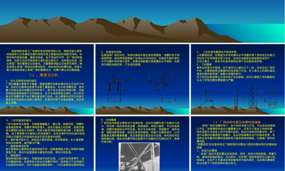 单层钢筋混凝土厂房抗震设计PPT课件.ppt