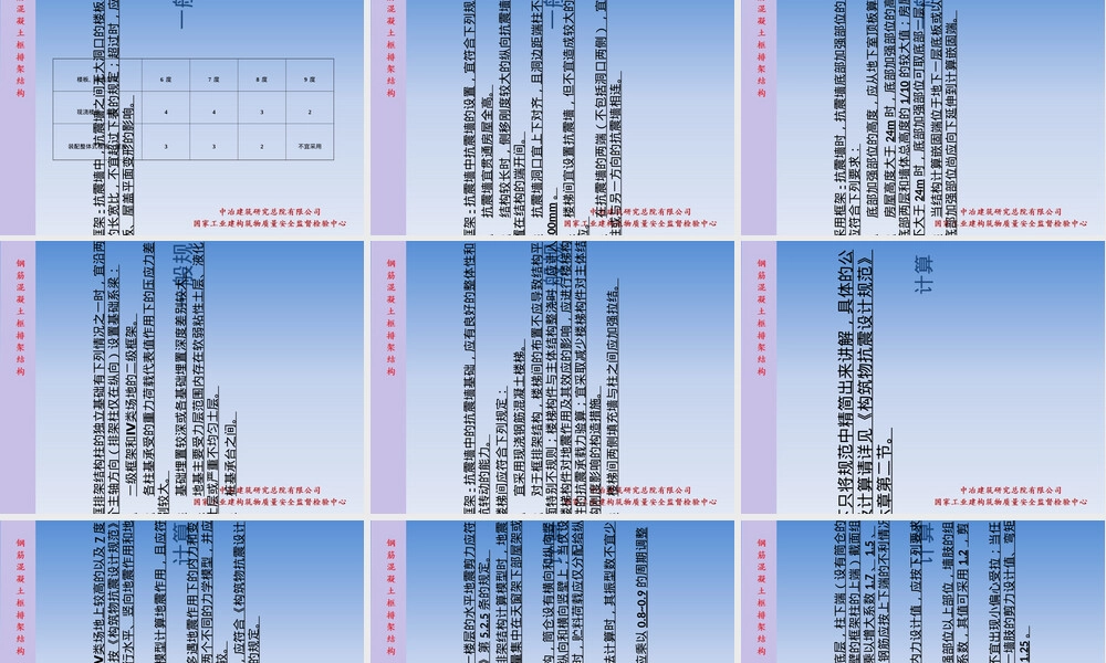 钢筋混凝土框排架结构教学PPT课件.ppt