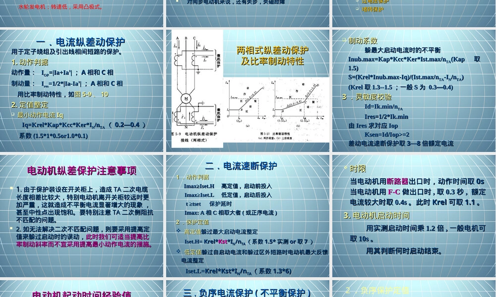 高压电动机保护PPT课件.ppt