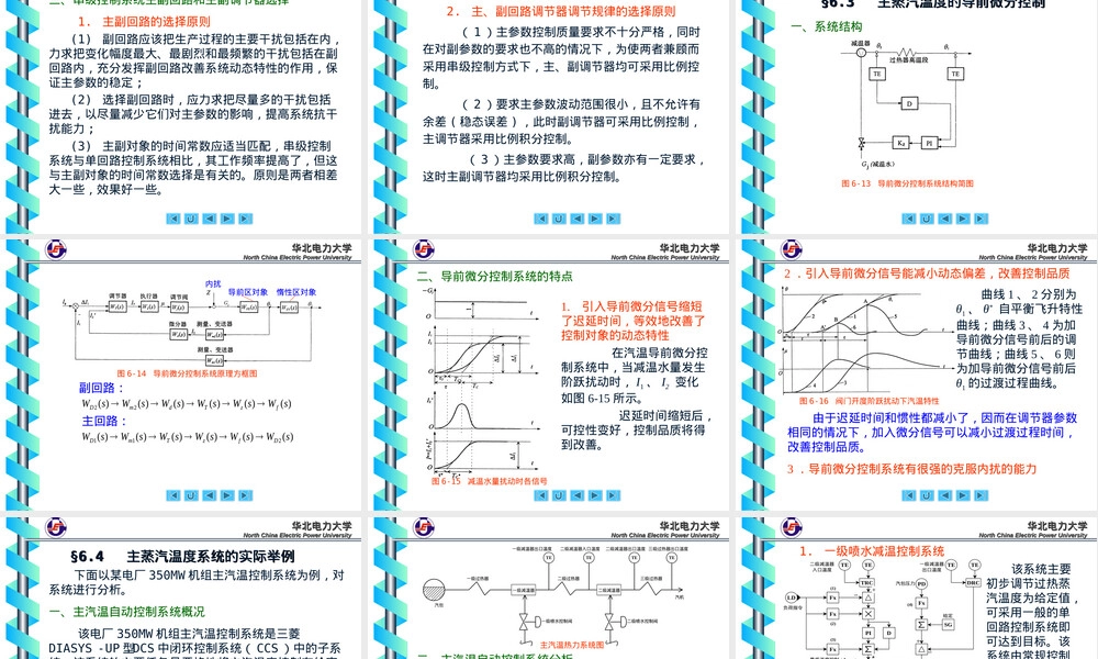 锅炉蒸汽温度控制教学PPT课件.ppt