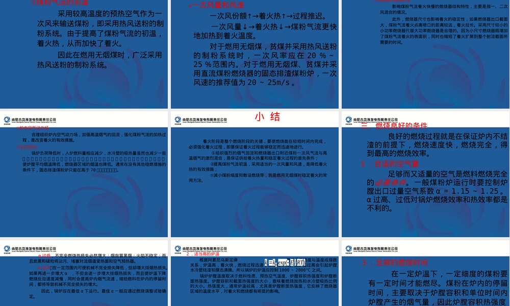 锅炉燃烧系统原理及调整方式PPT课件.ppt