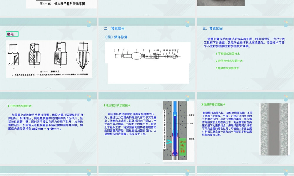 石油工程技术套管修理教学PPT课件.ppt