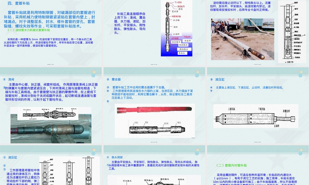 石油工程技术套管修理教学PPT课件.ppt