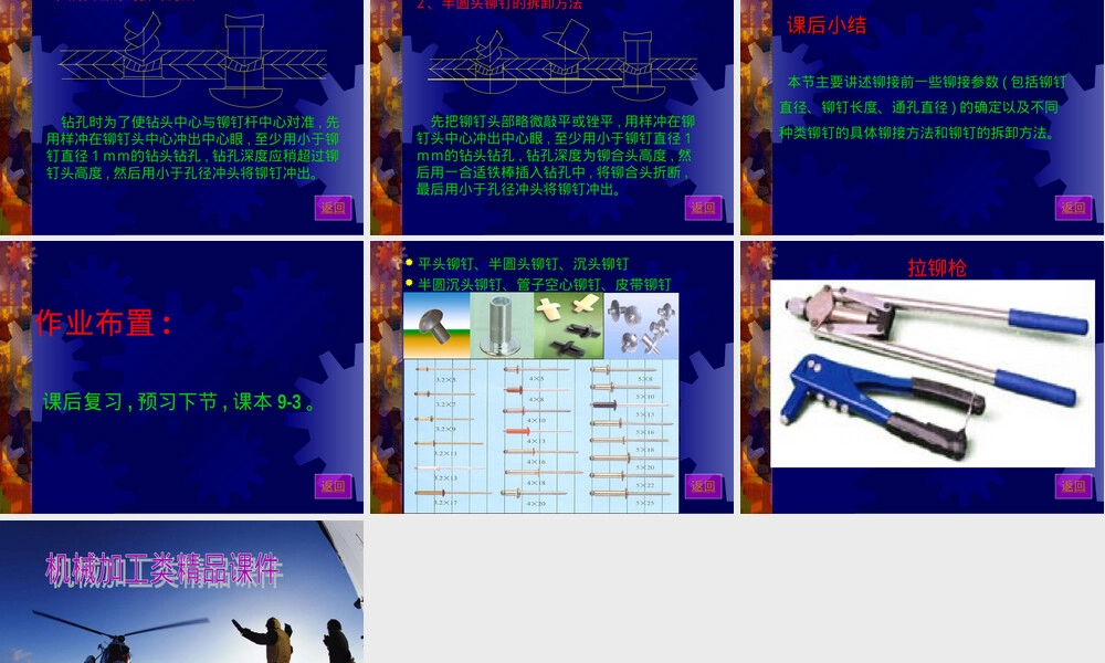 钳工工艺学铆接方法教学PPT课件.ppt