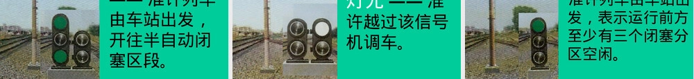 色灯信号机的显示意义PPT课件.ppt