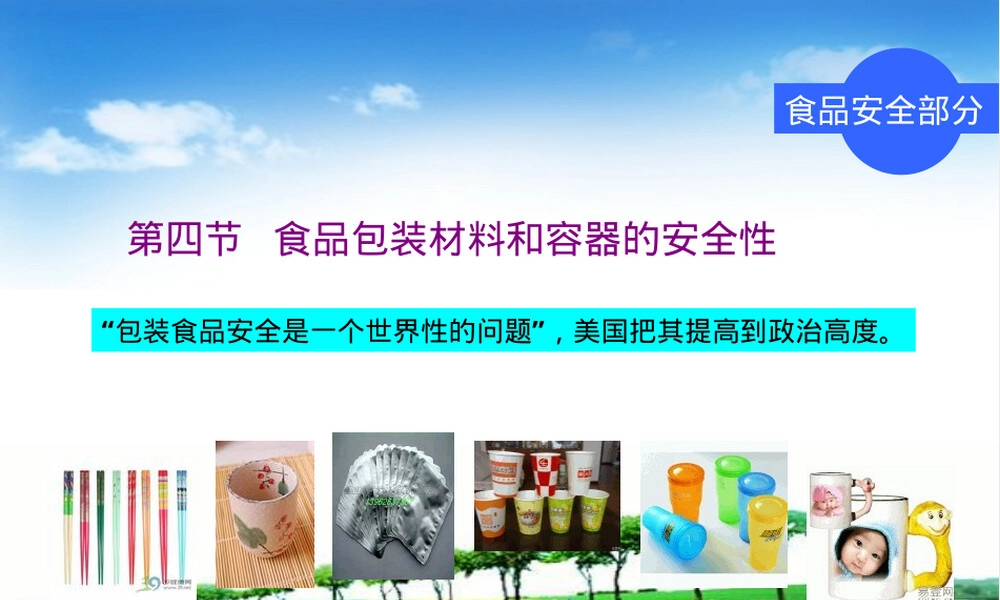 食品包装材料安全性教学PPT课件.ppt