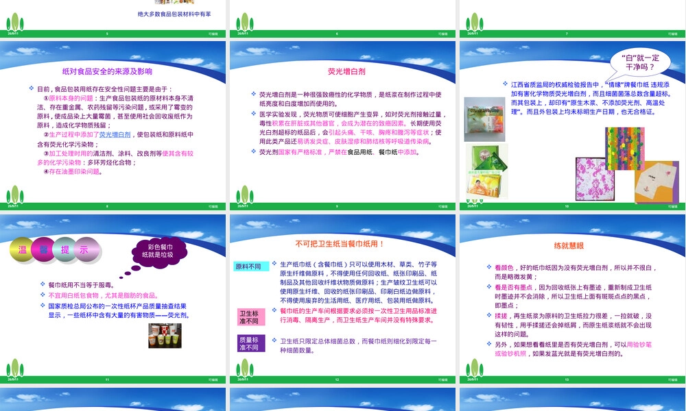 食品包装材料安全性教学PPT课件.ppt