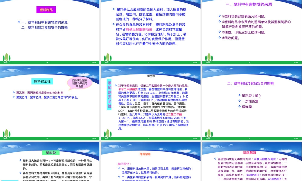 食品包装材料安全性教学PPT课件.ppt