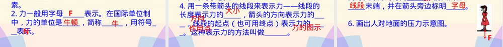 八年级物理力的描述教学PPT课件.ppt