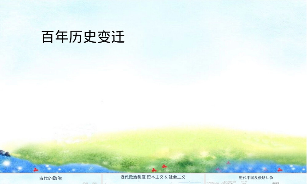 历史时间轴教学PPT课件.ppt