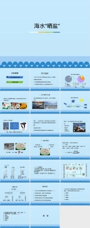 鲁教版九年级化学海水晒盐教学PPT课件.pptx