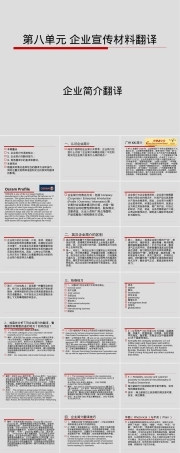 商务英语翻译企业宣传材料PPT课件.ppt