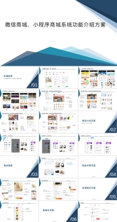 微信小程序商城系统功能介绍PPT课件.pptx