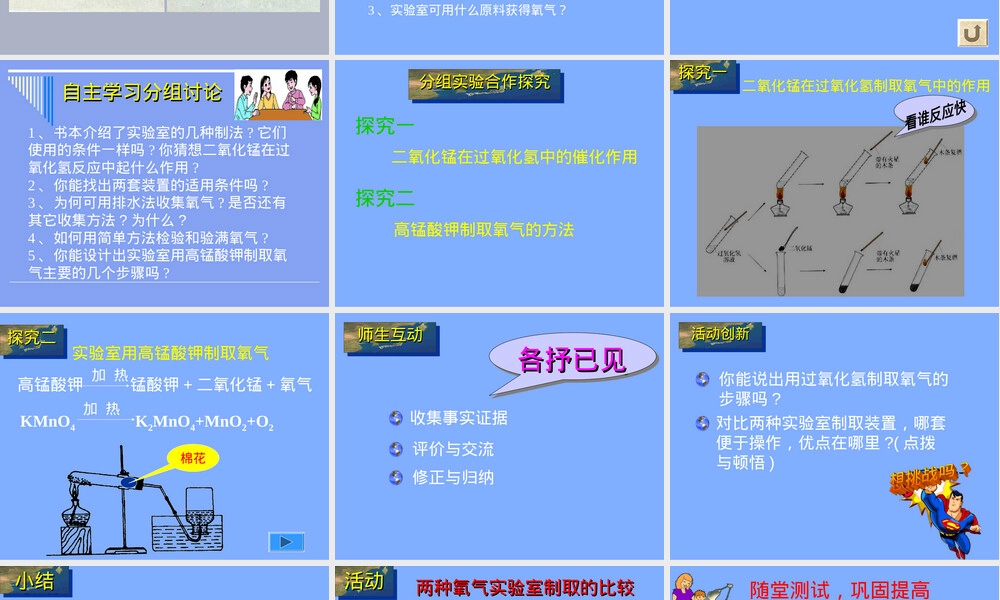 性质活泼的氧气沪教版九年级化学PPT课件.ppt