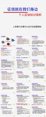 征信知识培训PPT课件.ppt