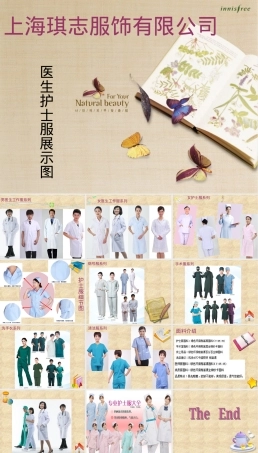 医院医护服定制款式图片PPT课件.ppt