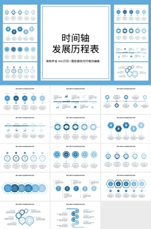 时间轴企业公司发展历程大事记PPT课件.pptx