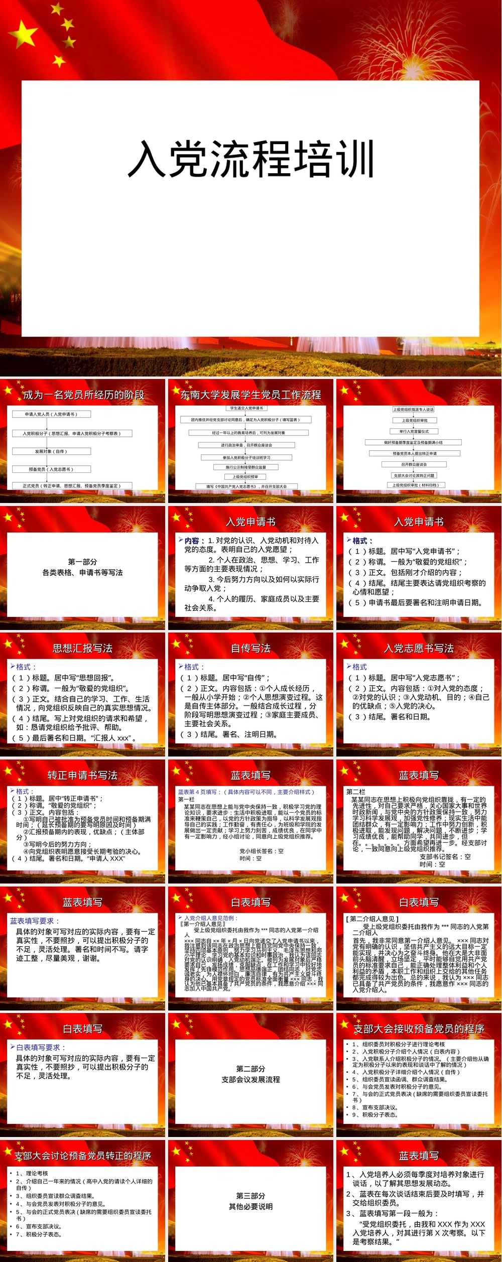 入党流程及材料介绍PPT课件.ppt