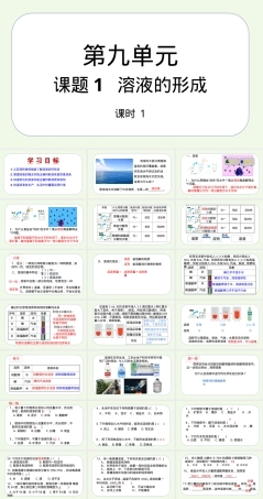 溶液的形成九年级化学PPT课件人教版 副本1.pptx