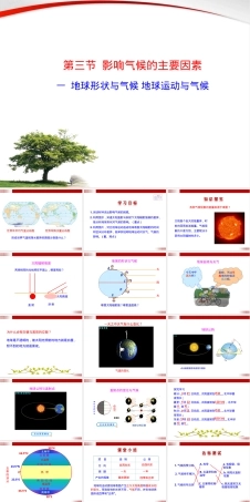 湘教版七年级地理上册影响气候的主要因素教学PPT课件.ppt