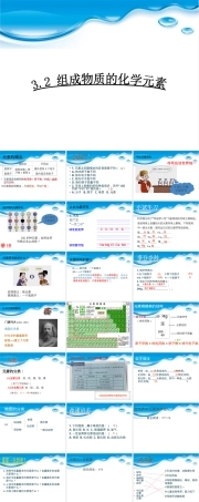 组成物质的化学元素沪教版九年级化学PPT课件.ppt
