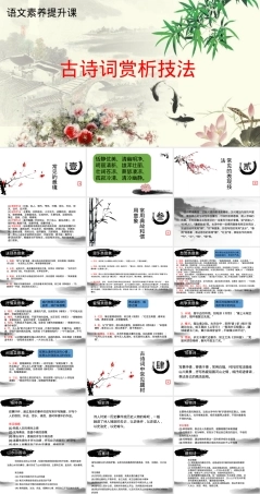 中考语文古诗词赏析技法PPT课件.pptx