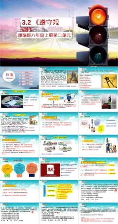 遵守规则教学PPT课件部编版八年级上册.pptx