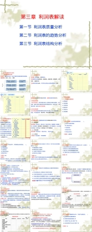 最新自考报表分析利润表解读PPT课件.ppt