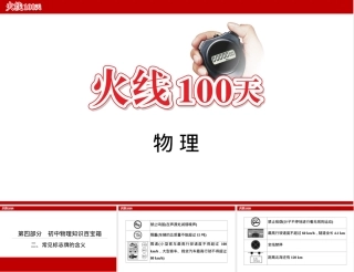 中考物理真题源火线100天复习讲义二常见标志牌含义PPT课件.ppt