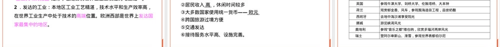 专题08中东和欧洲西部地理复习PPT课件.pptx